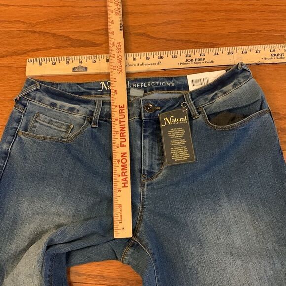 Natural Reflections size 10 average NWT denim jeans - Picture 4 of 9